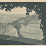 H.BICKEL Aus Rosmaries Heimat, Ausblick ins Tal von Brauneck, Nr.7 ngl F3583