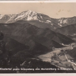 Klostertal gg. Schneeberg v.Mariahilfberg i.Gutenstein, Niederöst., N-Do. gl1941 F3665