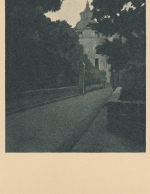 H.BICKEL Aus Rosmaries Heimat, Einfahrt ins fürstliche Schloß ngl F3866