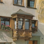 St.Gallen, Erker am Caf´üe Greif ngl F4219