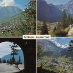 Albinen-Leukerbad, Mehrbildkarte gl1980 F4222