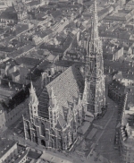 Wien, Blick auf den Stephansdom ngl F4235