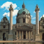 Wien, Karlskirche ngl F4236