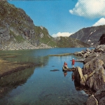 Oberalp Lai Tuma mit Piz Cavradi glum 1960? F4339
