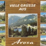 Arosa, Mehrbildkarte gl1982 F4341