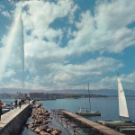 Genève, Le jet d'eau gl1964 F4353