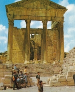 Tunesien, Dougga, Le Temple ngl F4493