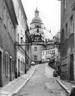 Schwarzenberg Blick zur Kirche ngl 197.831