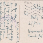 Weihnachts-Wünsche mit der heil.Familie feldpgl1943 F4518