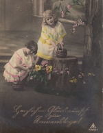 Namenstag-Gruß von kleinen Mädels gl1929 F4519