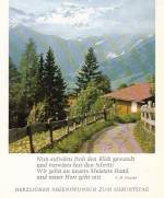 Geburtstag-Wünsche aus den Bergen gl1978 F4520