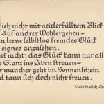 Sieh nicht mit neiderfülltem Blick ... ngl F4548