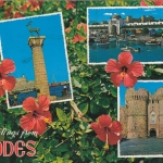 Rhodos, Mehrbildkarte gl1978 F4571