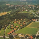 Langenburg, Feriendorf Roseneck mit Schloß gl1983 F4601