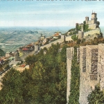 Repubblica di S.Marino, Prima Torre e panorama glum 1960? F4668