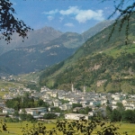 Poschiavo, Graubünden, Panorama ngl F4673