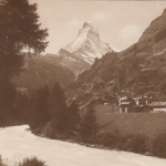 Zermatt et la Mont Cervin ngl F4709