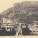 Monaco, Le Palais du Prince et la Téte de Chien ngl F4737