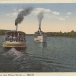 Gruß von der Pfaueninsel, Havel (Berlin-Wannsee) gl1926 F4890