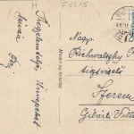 Budapest, Blick auf das Parlament glum 1910? F5316