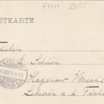 Friedrichsruh, Gedenkstätte Fürst Bismarck, Litho gl1903 F5729
