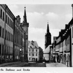 Kirchberg i. Sa. Rathaus und Kirche gl 197.946
