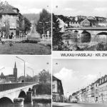 Wilkau-Haßlau Mehrbildkarte gl1980 197.964
