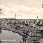 Wilkau-Haßlau Blick auf die Stadt gl1962 197.965