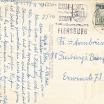 Nordfriesische Inseln, Übersichtskarte gl1958 F6350