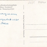 Nordseebad Westerland auf Sylt, Caritas-Kindererholungsheim Nordmark ngl F6401