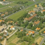 Minden, Westf., Diakonissenheim Salem-Köslin, Luftbild ngl F6625
