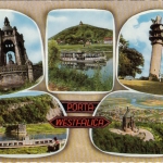 Porta Westfalica, Mehrbildkarte ngl F6630
