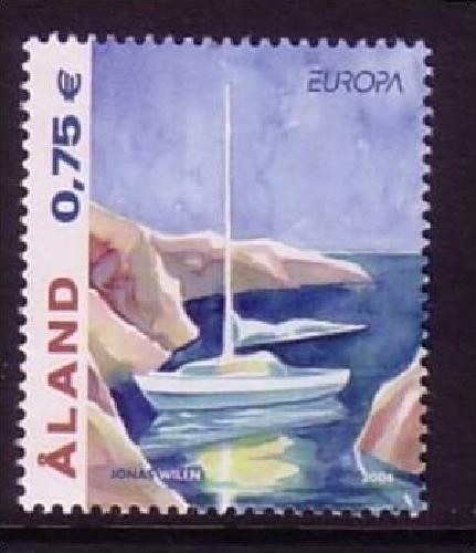 ALAND MI-NR. 235 POSTFRISCH(MINT) EUROPA 2004 FERIEN SEGELBOOT