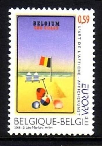 BELGIEN MI-NR. 3232 POSTFRISCH(MINT) EUROPA 2003 - PLAKATKUNST