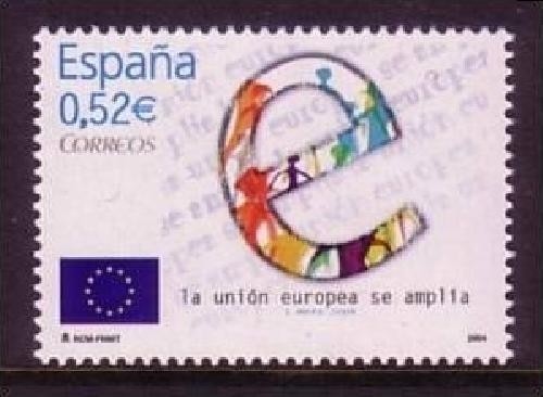 SPANIEN MI-NR. 3952 POSTFRISCH(MINT) MITLÄUFER 2004 ERWEITERUNG DER EU