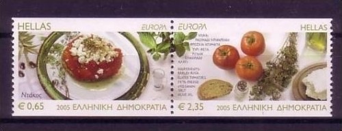GRIECHENLAND MI-NR. 2290-2291 C POSTFRISCH(MINT) EUROPA 2005 ESSEN