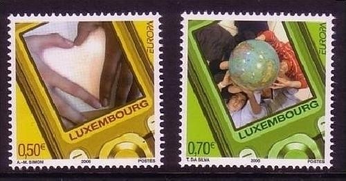 LUXEMBURG MI-NR. 1709-1710 POSTFRISCH(MINT) EUROPA 2006 INTEGRATION