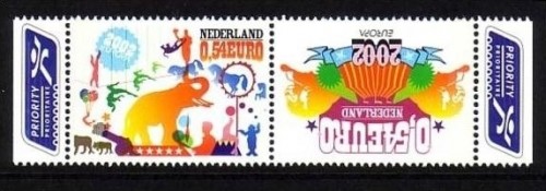 NIEDERLANDE MI-NR. 2011-2012 POSTFRISCH(MINT) EUROPA 2002 - ZIRKUS