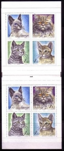 SCHWEDEN MH 190 POSTFRISCH(MINT) KATZEN 1994
