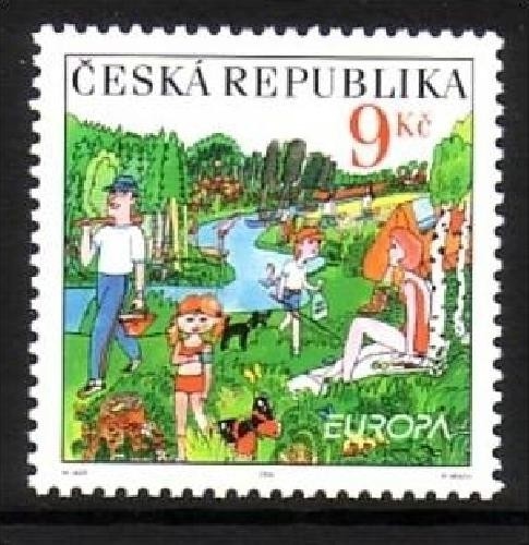 TSCHECHISCHE REPUBLIK MI-NR. 385 POSTFRISCH(MINT) EUROPA 2004 FERIEN