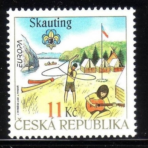 TSCHECHISCHE REPUBLIK MI-NR. 516 POSTFRISCH(MINT) EUROPA 2007 PFADFINDER