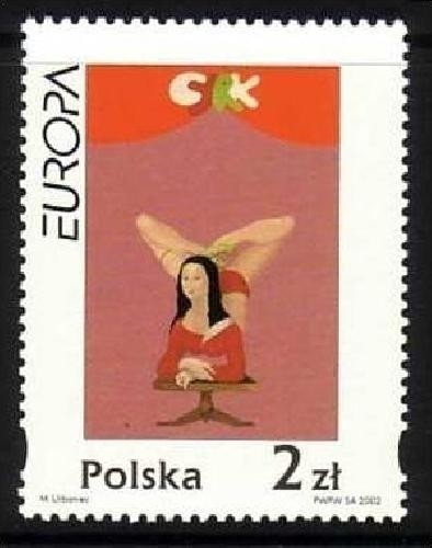 POLEN MI-NR. 3972 POSTFRISCH EUROPA 2002 - ZIRKUS