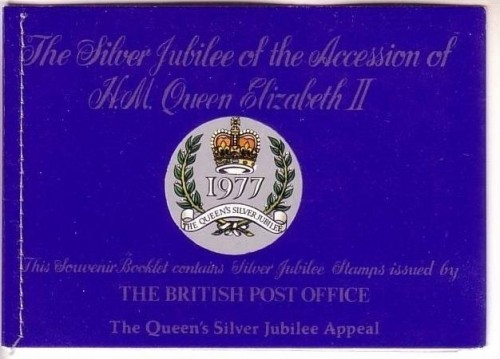 GROSSBRITANNIEN MH mit 4 x MI-NR. 740 POSTFRISCH(MINT) und BLACKPRINT THE QUEENs SILVER JUBILEE