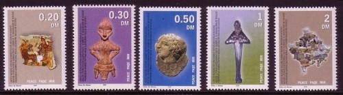 VEREINTE NATIONEN im KOSOVO UNMIK MI-NR. 1-5 POSTFRISCH(MINT) FRIEDEN im KOSOVO 2000