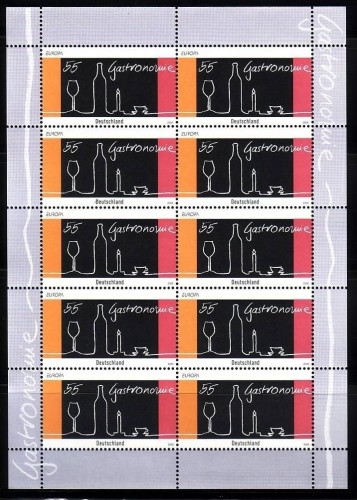 DEUTSCHLAND MI-NR. 2457 POSTFRISCH(MINT) KLEINBOGEN EUROPA 2005 GASTRONOMIE