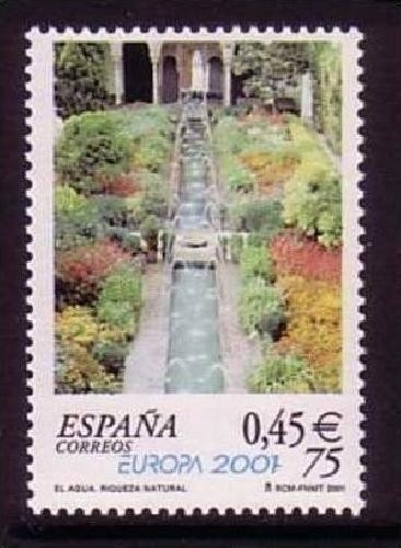 SPANIEN MI-NR. 3629 POSTFRISCH(MINT) EUROPA 2001 WASSER