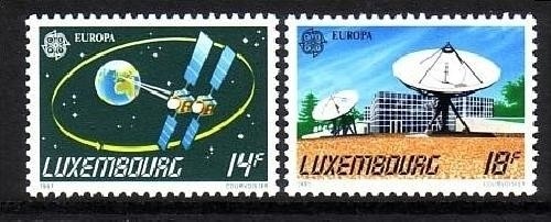 LUXEMBOURG MI-NR. 1271-1272 POSTFRISCH(MINT) EUROPA 1991 EUROPÄISCHE WELTRAUMFAHRT