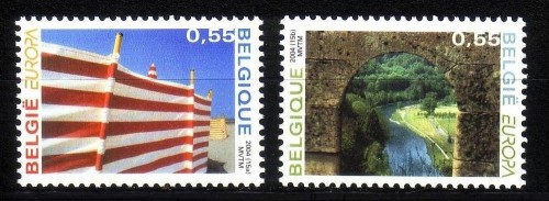 BELGIEN MI-NR. 3340-3341 POSTFRISCH(MINT) EUROPA 2004 FERIEN