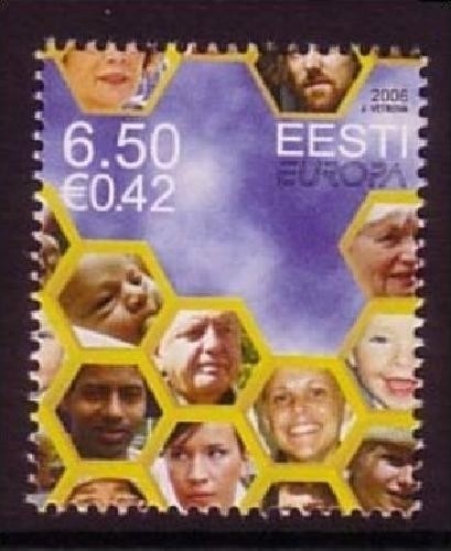 ESTLAND MI-NR. 555 POSTFRISCH(MINT) EUROPA 2006 INTEGRATION