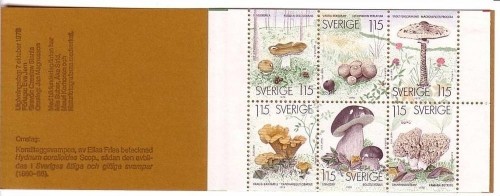 SCHWEDEN MH 69 POSTFRISCH(MINT) PILZE 1978